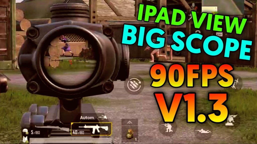 Как сделать ipad view в pubg mobile