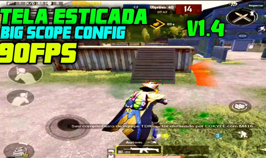 COMO ESTICA A TELA DO PUBG MOBILE V1.4