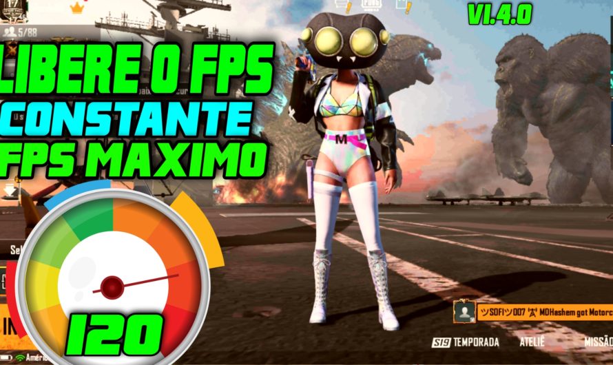 Ative o FPS MÁXIMO do PUBG MOBILE 1.4