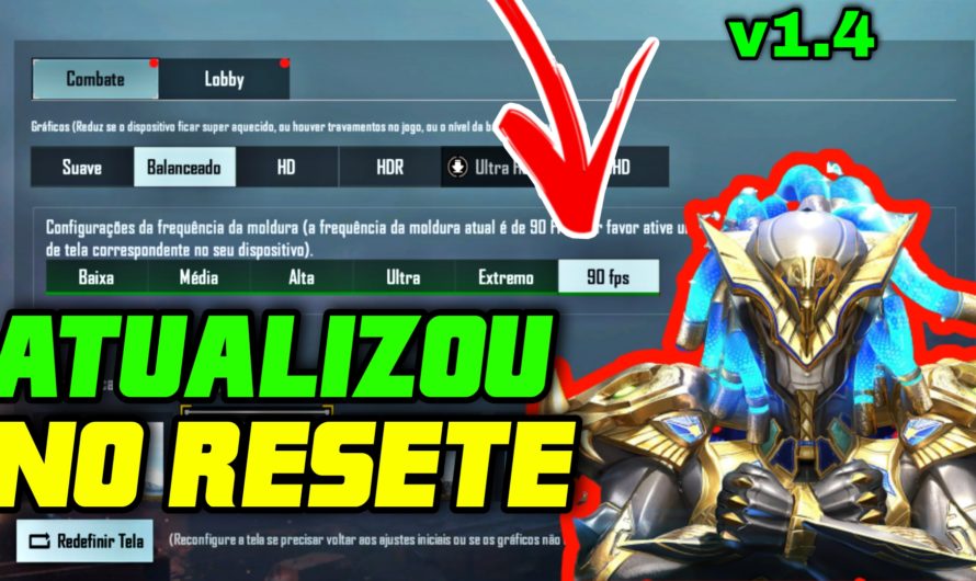 ATUALIZAÇÃO DE CONFIG PUBG MOBILE 1.4