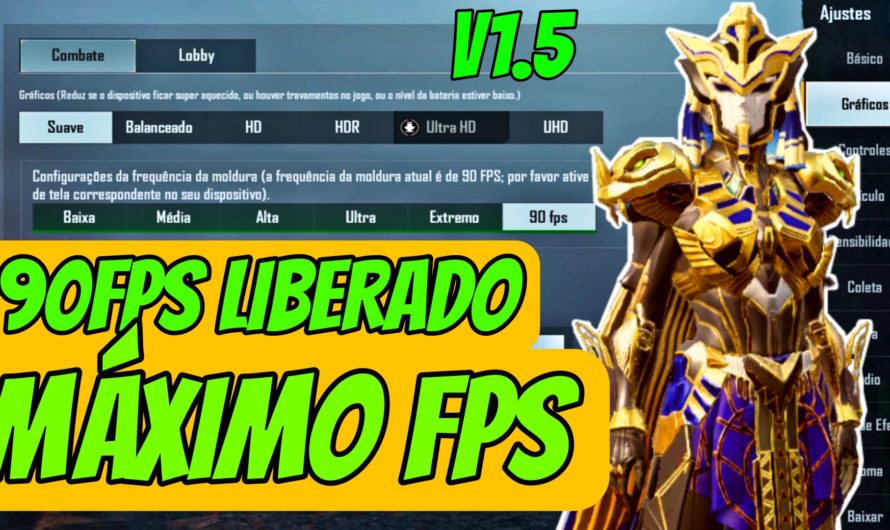 90FPS LIBERADO PUBG MOBILE CONFIG