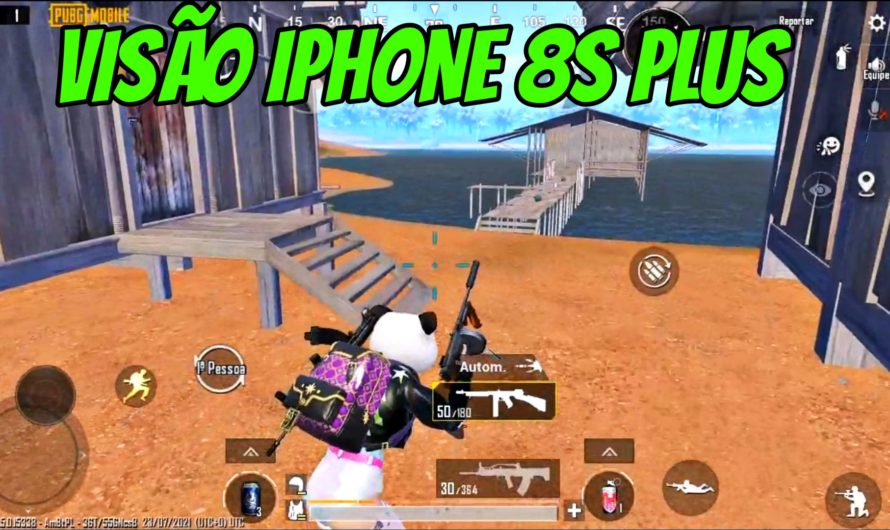 Visão de IPHONE 8S PLUS CONFIG PUBG MOBILE