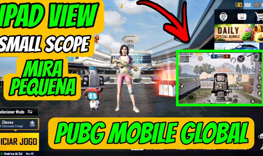 iPad view pubg mobile SMALL SCOPE