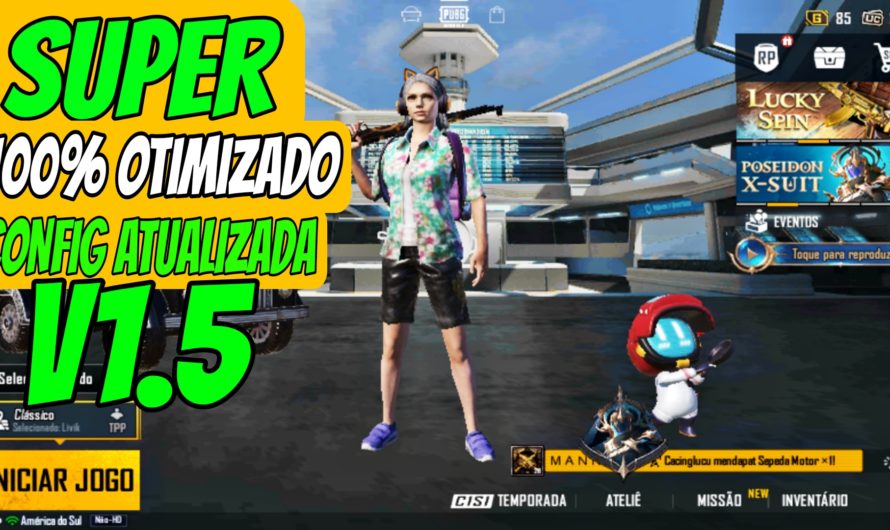 Super config otimizada braba pubg mobile