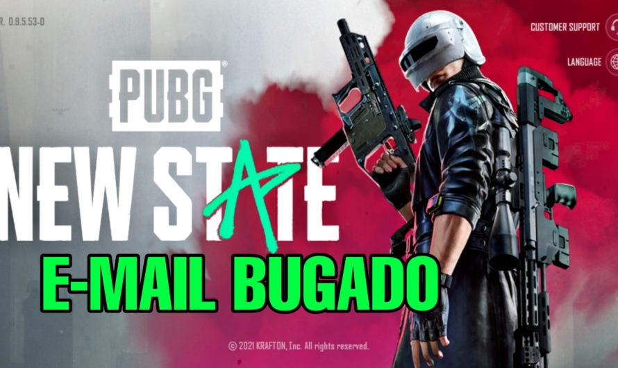 PUBG NEW STATE EMAIL VERIFICAÇÃO