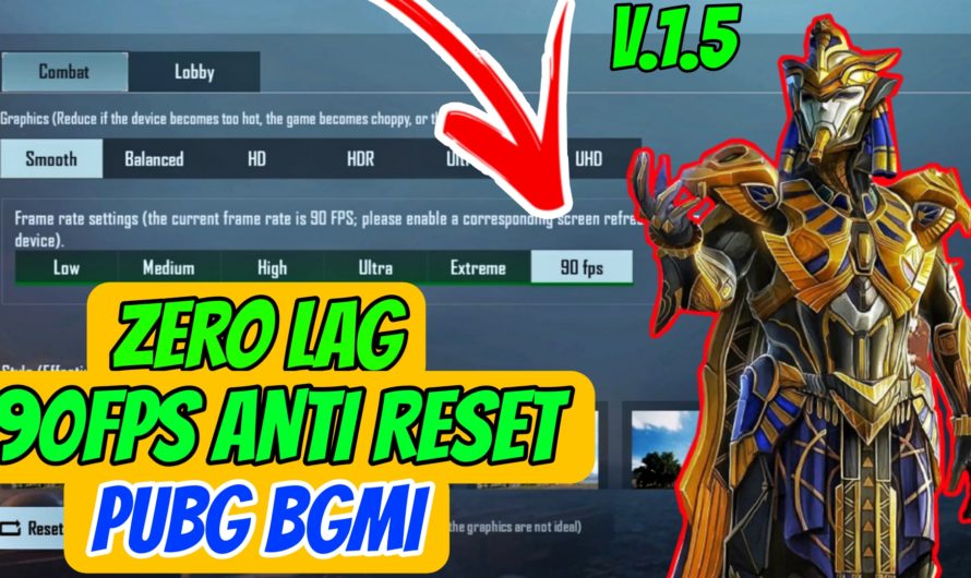 PUBG BGMI ANTI-RESET 90FPS