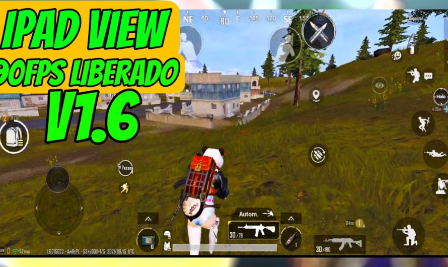 iPad view 1.6 pubg mobile (NOVA VERSÃO)