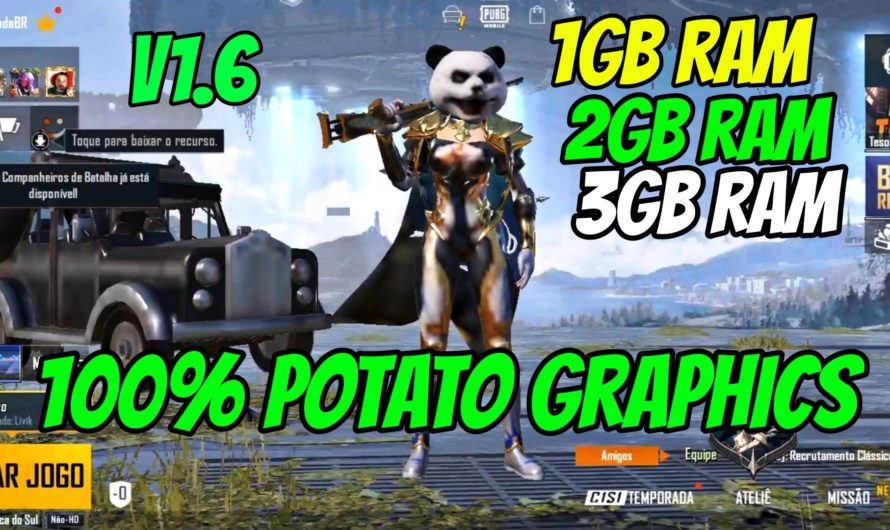 POTATO GRAFICO PUBG MOBILE 1.6