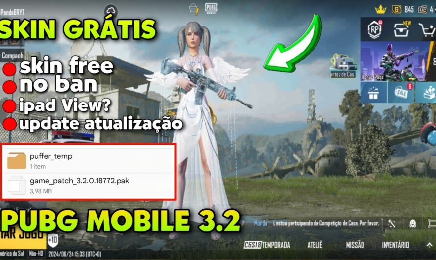 Config skin Pubg mobile 3.2