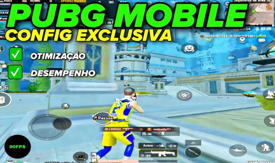 CONFIG PUBG MOBILE DE HOJE 